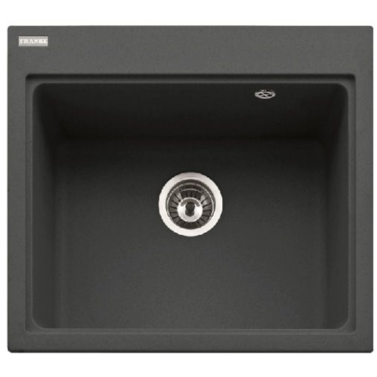 Franke KSG238 Fiji 花崗岩檯面單昇盆 (石墨色)